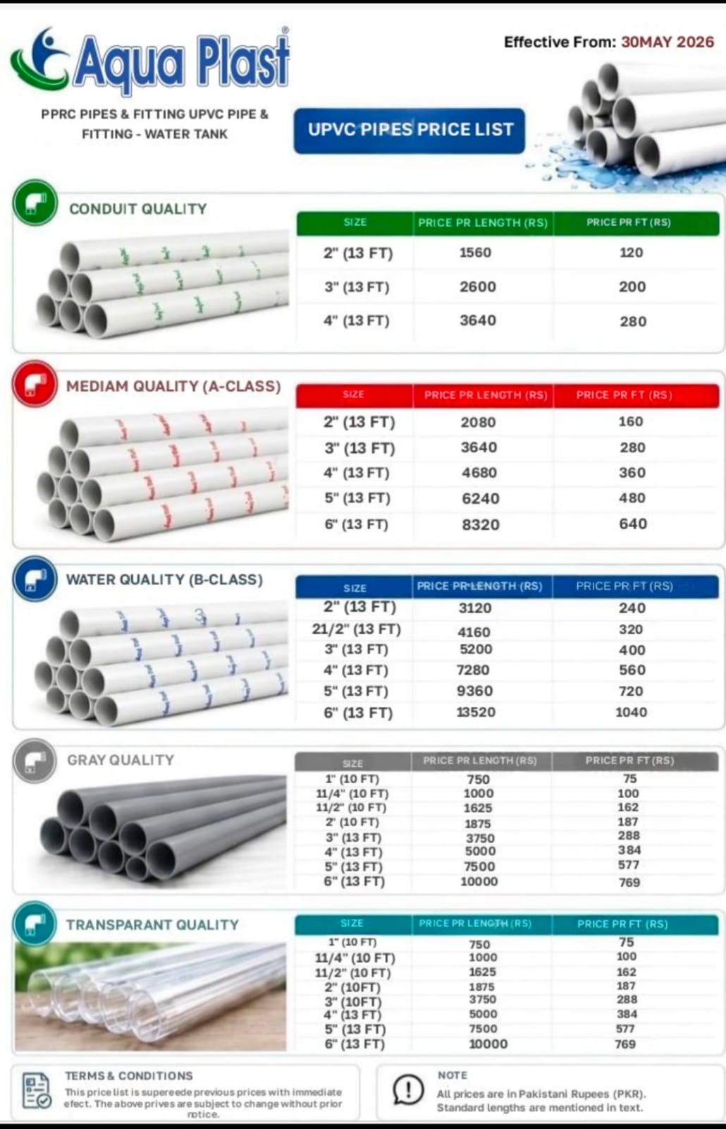 Upvc Severage Pipes