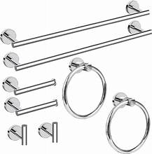 Stainless Steel Towel Rack Set